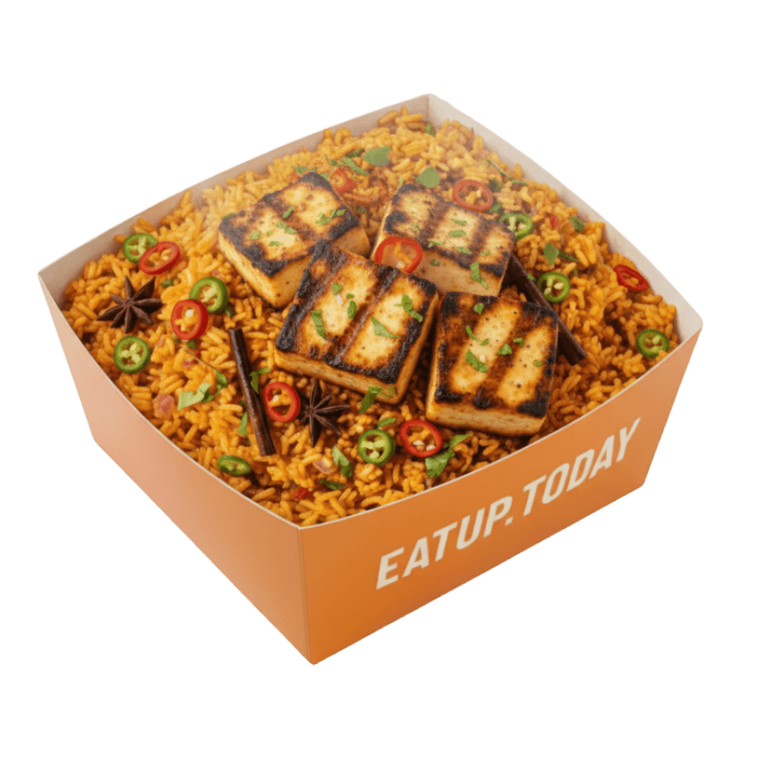 Paneer Sizzler Rice Bowl in kingston